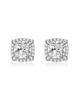 White gold diamond earrings by Iceman Society